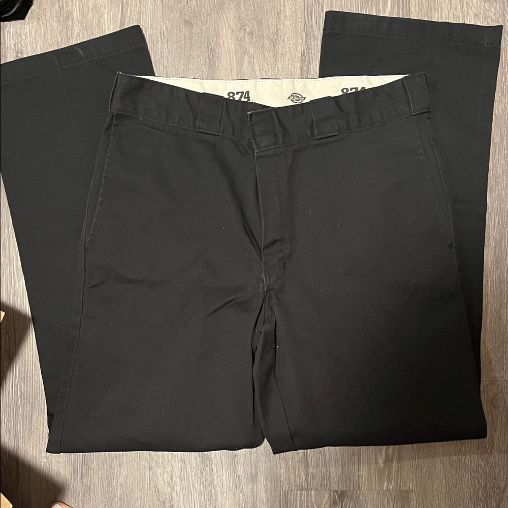 Dickies Men's Black Chinos